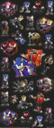 Sonic Prime stickers Totum XL super sticker set 7 vellen incl. luxe metallic en laser stickers 38 x 36 cm