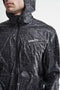 Craft Lumen Wind Jacket - Windjack - Reflecterende print - Zwart/Wit