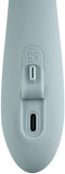 Svakom - Chika - Verwarmende Rabbit Vibrator - Tarzan Vibrator - Met App Control - Lichtgrijs