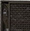 vidaXL - Opbergbank - met - kussen - voor - buiten - 100 - cm - poly - rattan - zwart