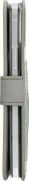 Mobiparts iPhone 12/12 Pro - Classic Wallet Case - Ruimte voor pasjes - Granite Grey