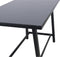 Rimini bartafel tuin zwart 154,5x90x95cm
