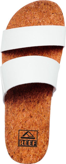 Reef Cushion Bounce Vista Hi - Dames Slippers - Veganistisch leer - Wit - Maat 42.5