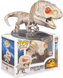 Funko Pop! Jurassic World Atrociraptor (Ghost) #1219 - Exclusive Special Edition - 10cm