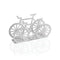 Servethouder Versa Wit Metaal Keramisch Staal Ijzer 4,5 x 9,5 x 16,5 cm Fiets