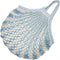 Bo Weevil Nettas - Korte Hengsels - Gehaakte tas - Blauw/Wit