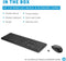 HP 230 - Draadloze muis- en toetsenbordcombo - Stil chiclet-toetsenbord 2,4 GHz - Zwart