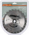 STHOR Cirkelzaagblad Ø184 mm - 24 T - Binnendiameter 30 mm