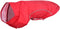 vidaXL - Hondenregenjas - met - reflecterende - strips - polyester - rood - M