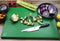 Hygiplas J043 - Snijplank - Vaatwasserbestendig - Groen 600x450x25mm