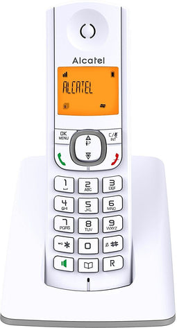 Alcatel F530 - DECT-telefoon - Draadloze handset met nummerherkenning - Grijs/Wit