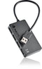NGS IHUB4 TINY - USB Hub - 4x USB 2.0 - Zwart