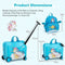 Coast Kofferset voor Kinderen - 2-delige Bagageset met Rolkoffer 47cm + Rugzak 30cm - Blauw (2 stuks)