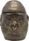 Scentchips® Gorilla Bokitaa - Waxbrander - Geurbrander - Amberblokjes Brander - Oliebrander - Wax Melts Brander - Aromabrander - Ook Geschikt Voor Essentiële Oliën - Geurolie - Waxmelts - Mat Goud