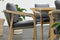 Garden Impressions Santos dining fauteuil - acacia white wash/ antraciet