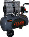 Kibani Super stille compressor 24 liter + luchtslang + luchtspuit + bandenpomp - SET - Low Noise - Compressoren - 24L