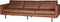 BePureHome Rodeo Bank 3-Zits - Recycle Leer - Cognac - 85x277x86