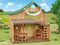 Sylvanian Families 5451 Blokhut aan het meer- te combineren met 5450 Boomhut( stapelen)