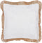 GERANIUM - Sierkussen set van 2 - Zandbeige - 45 x 45 cm - Polyester