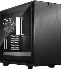 Fractal Design Define 7 - Mid-Tower Behuizing - Tempered Glass - Zwart
