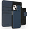 Accezz iPhone 13 Mini - Premium Leather 2 in 1 Wallet Book Case - Donkerblauw