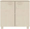 vidaXL - Dressoir - HAMAR - 85x35x80 - cm - massief - grenenhout - honingbruin