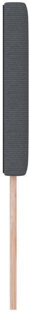 vidaXL - Hoofdbord - Eenvoudig - Ontwerp - Donkergrijs - 100 - cm - Corduroy - Stof