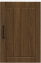 vidaXL - Keukenwandkast - Lucca - bewerkt - hout - bruin - eikenkleur