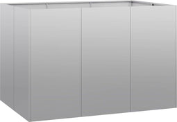 vidaXL - Plantenbak - 120x80x80 - cm - gegalvaniseerd - staal
