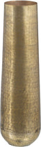 Vaas 38 x 38 x 109 cm Gouden Aluminium (3 Onderdelen)