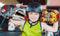 Skids Control Shark Skateboard Junior 71 X 20 Cm Rood/blauw