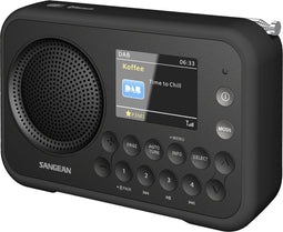 Sangean - DPR-76BT, draagbare radio DAB+/FM/bluetooth, grijs