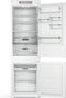 WHIRLPOOL WHC18T574P - Koel/vriescombinatie - Total NoFrost 182/68 liter - Elektronische bediening