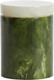 Light&living Deco box+deksel Ø13x17 cm KELIMUTU groen+wit