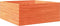 vidaXL - Plantenbak - 110x110x46 - cm - massief - grenenhout - wasbruin