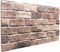vidaXL - Wandpanelen - 10 - st - 3D - 100x50 - cm - EPS - bruin