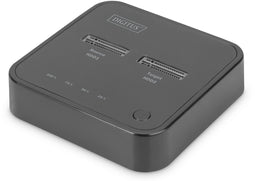 Digitus DA-71545 - M.2 PCIe NVMe Dockingstation - 2x 4 TB met offline kloonfunctie - USB-C 3.2 Gen 2