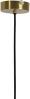 vtwonen Hanglamp Pleat - Glazen hanglamp - Ø30cm - Retro - Wit
