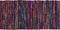 BARTIN - Laagpolig vloerkleed - Multicolor - 80 x 150 cm - Polyester