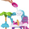 Polly Pocket Pollyville Flamingo Fun Car Wash - Speelfigurenset