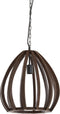 Light & Living Hanglamp Barsia - Mangohout - 40cm