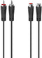 Hama 00205095 - RCA Kabel - 500 cm - Zwart