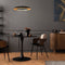 Steinhauer Golden Veil 4332ZW - Hanglamp - Ingebouwde LED-verlichting - Zwart/Goud