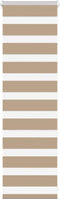 vidaXL - Zebrajaloezie - 40x100 - cm - stofbreedte - 35,9 - cm - polyester - zandbruin
