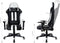 Bureaustoel Thomas - gamestoel racing gaming stijl - zwart wit