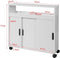 SoBuy BZR02-W - Toiletkast - Staand - 20x71x70cm - Wit