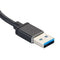 Level One USB-0401 - Adapter USB naar Ethernet - Gigabit Ethernet 10/100/1000 Mbps - Zwart
