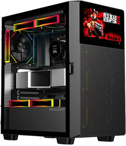 NOX Hummer NXHUMMERBIOS - Tower PC - ATX Micro-ATX Mini-ITX - 2.5" HDD (2 stuks) - Zwart