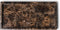 MOOISA - Marmer Dienblad - Tray bruin 15x30cm - rond marmer dienblad - vierkant marmer dienblad - decoratie schaal - tapasplank - serveerplank