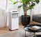 Dutch Originals Slimme Airconditioner - 7000 BTU - Mobiele Airco met Afstandsbediening - Koelen Ontvochtigen Ventileren - Wit
